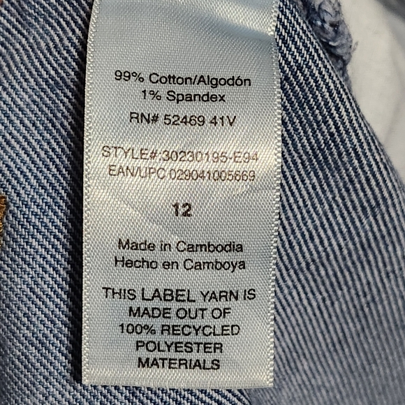 SCOOP Denim Cargo Maxi Skirt Womens 12 Blue Y2K Streetwear Baddie - Picture 11 of 12